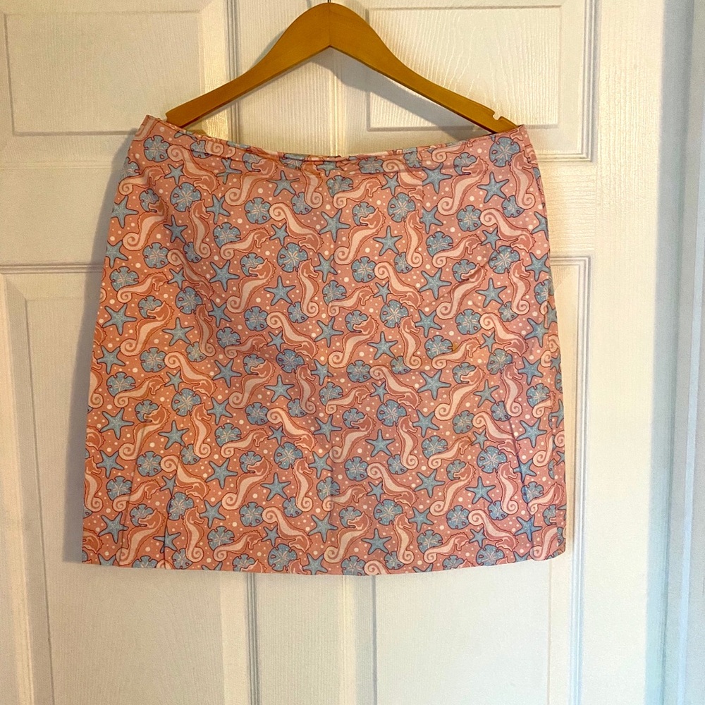 EUC Women's Vineyard Vines a-line skirt - sz 8